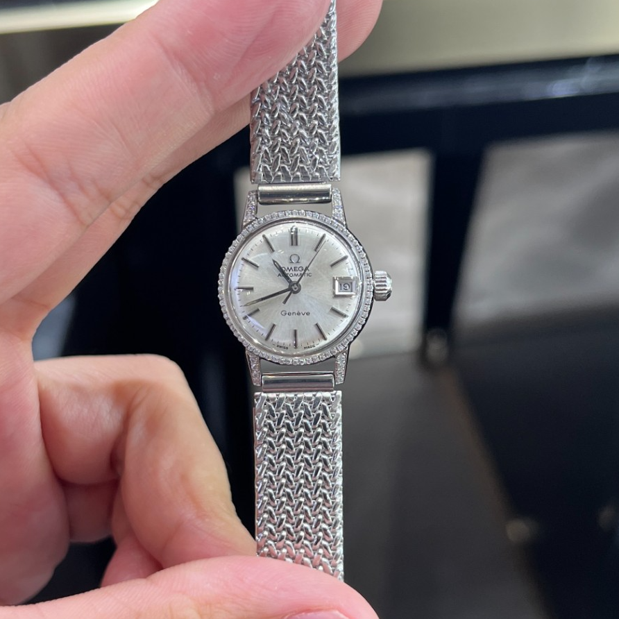 95新 Omega/欧米茄 自动机械后钻20mm/公价38999/w10993