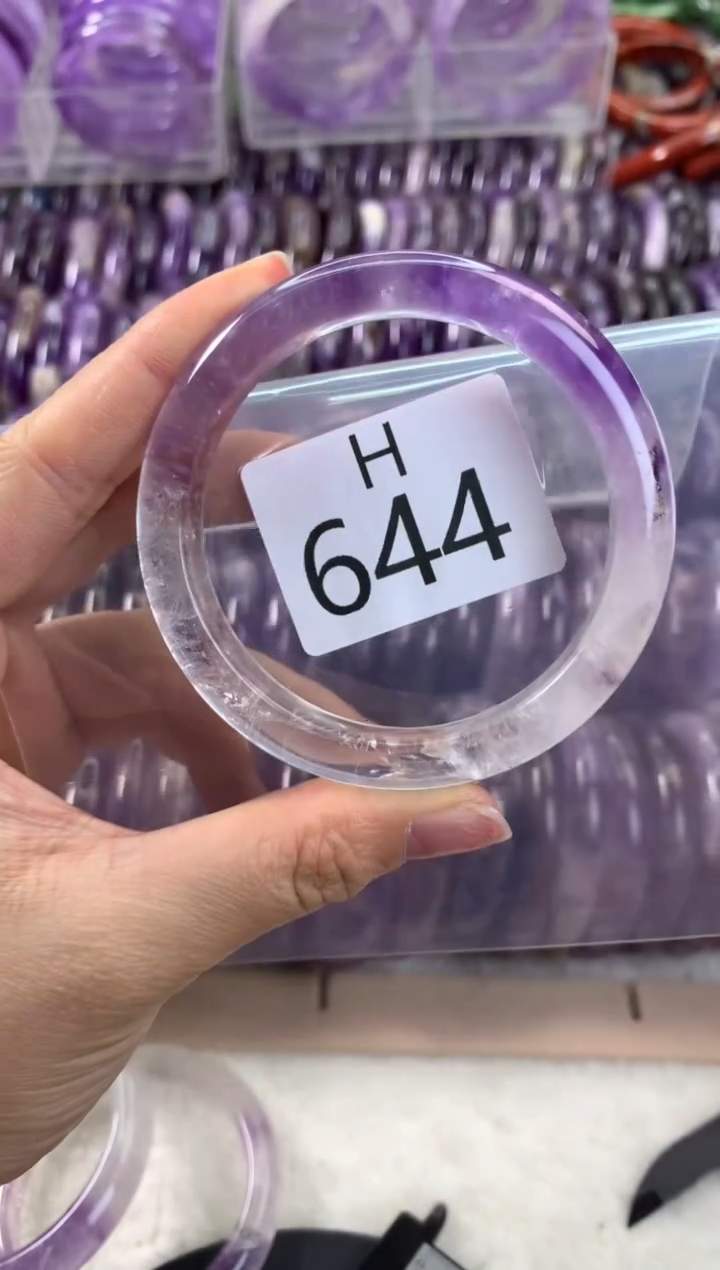 【闪购商品】水晶水晶手镯H未镶嵌644-56