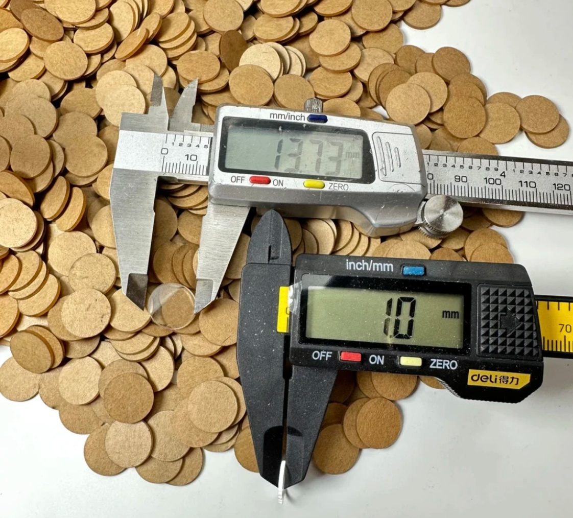 晶晶台球杆皮头垫片白色透明保护先角开球杆电木皮头水晶皮头大头