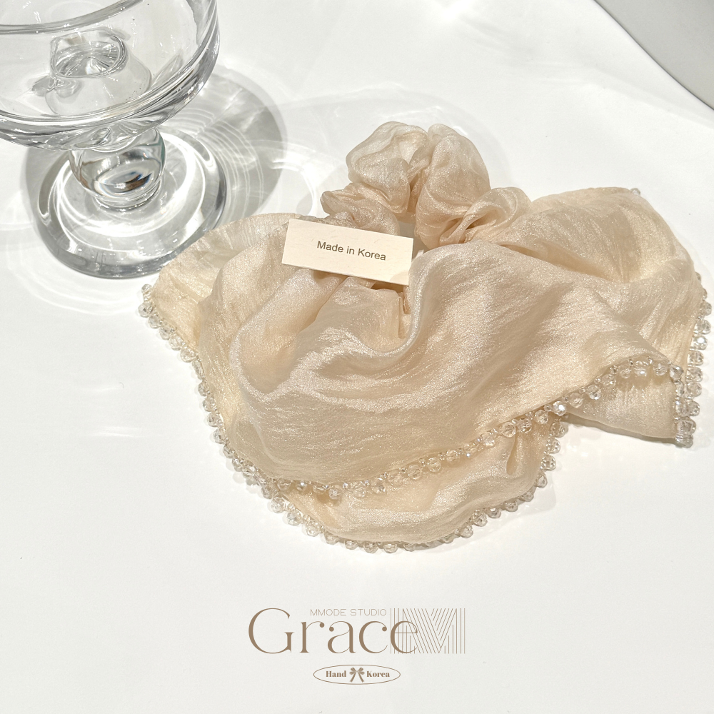 「光环系列-mini裙摆」韩国25四季百搭发绳发圈肠圈丸子头