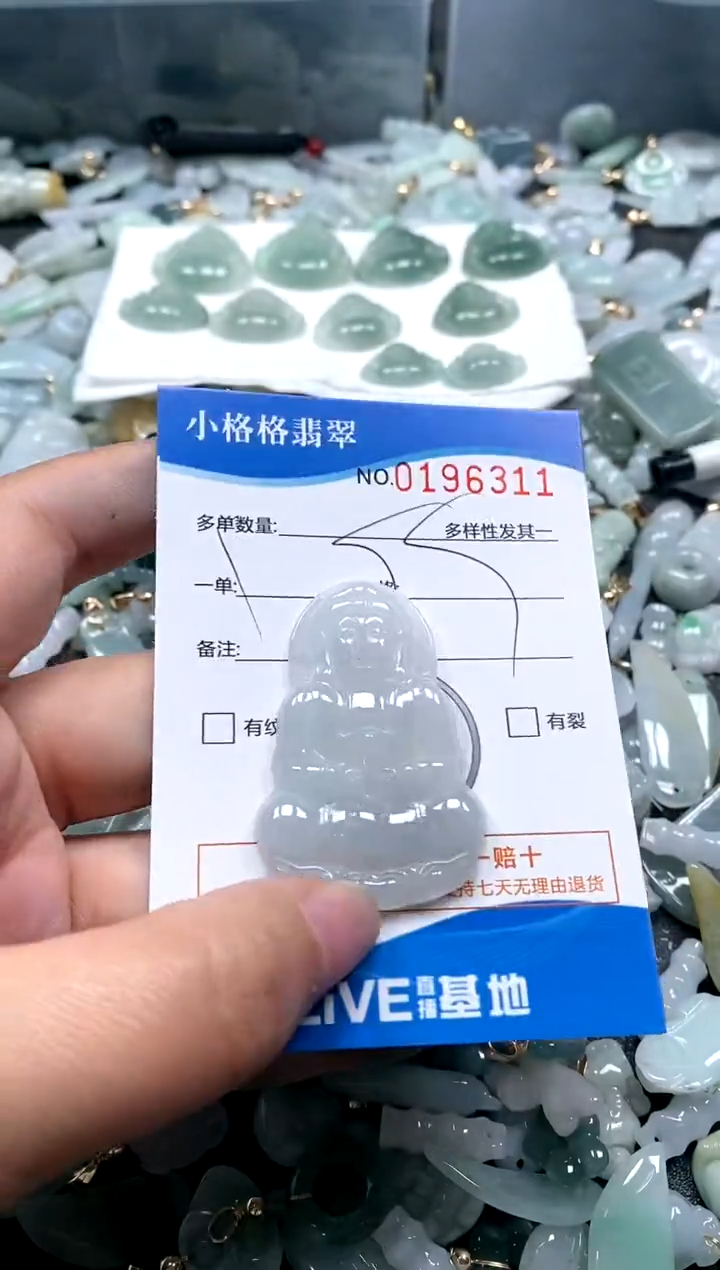 【闪购商品】翡翠颈饰未镶嵌闪购商品0196311