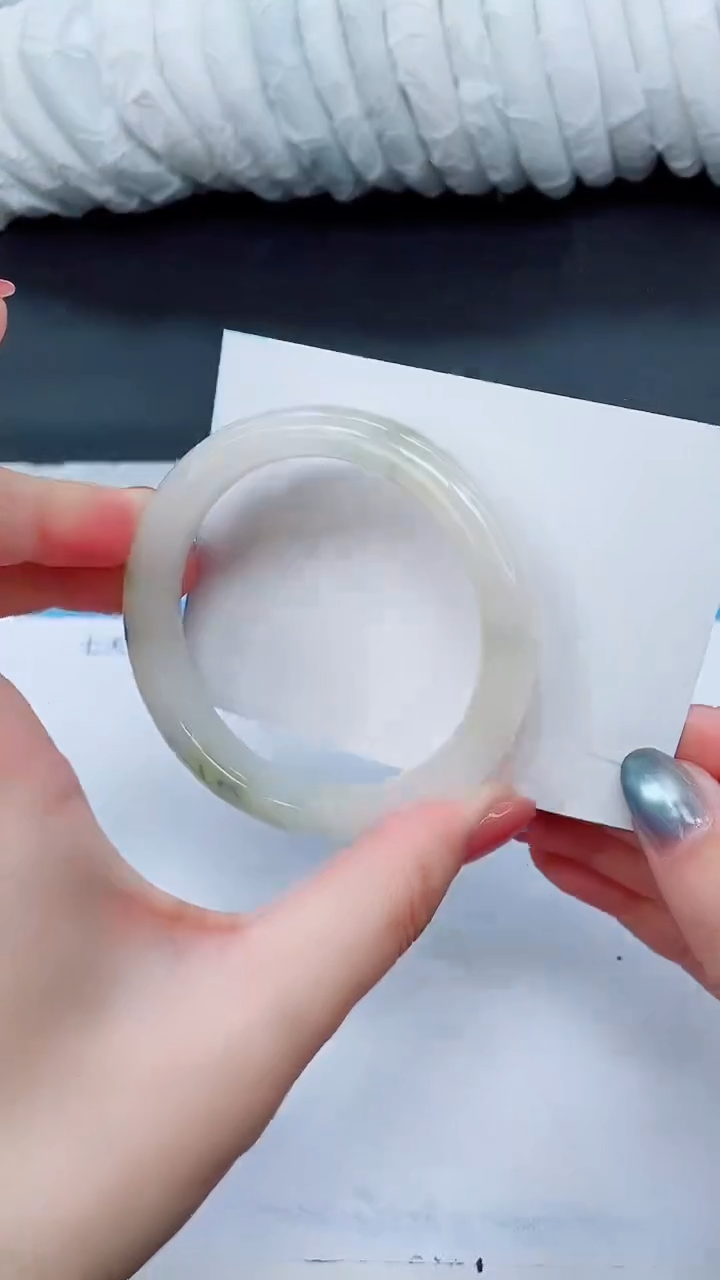 未镶嵌手镯石英质玉A36-56`57`58