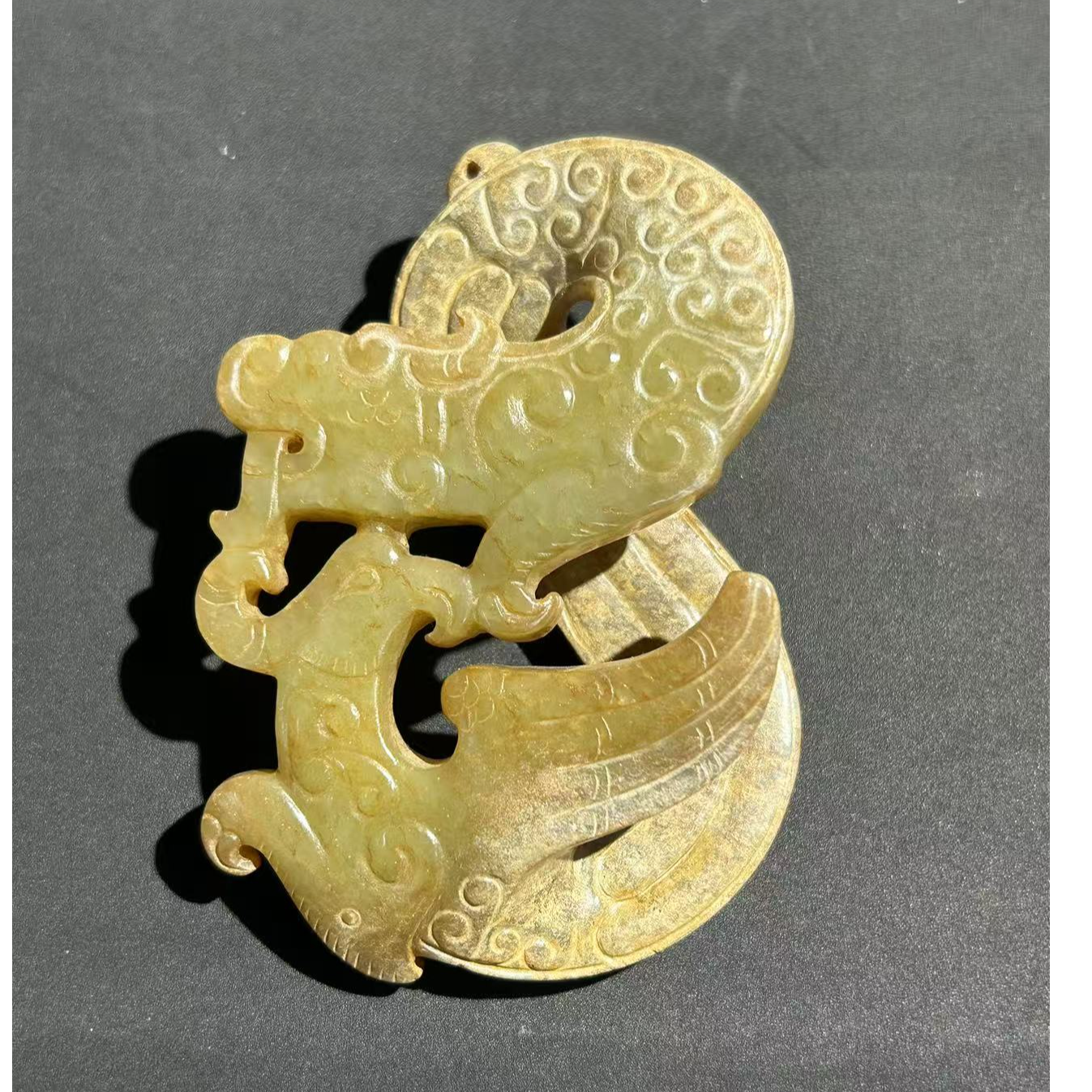 库出/汉风格/龙形佩/122680109