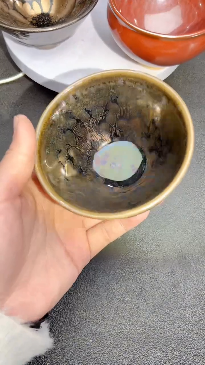 【闪购商品】茶盏544微瑕建盏建盏