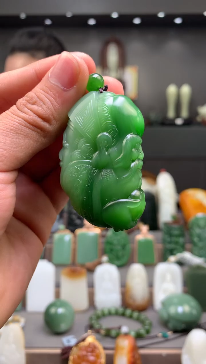 【闪购商品】和田玉吊坠未镶嵌吊坠