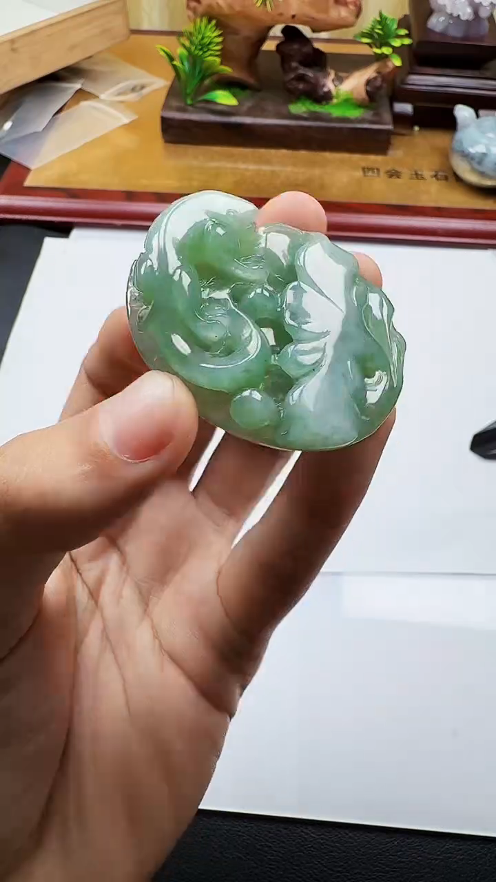 吊坠(不含链)未镶嵌翡翠1