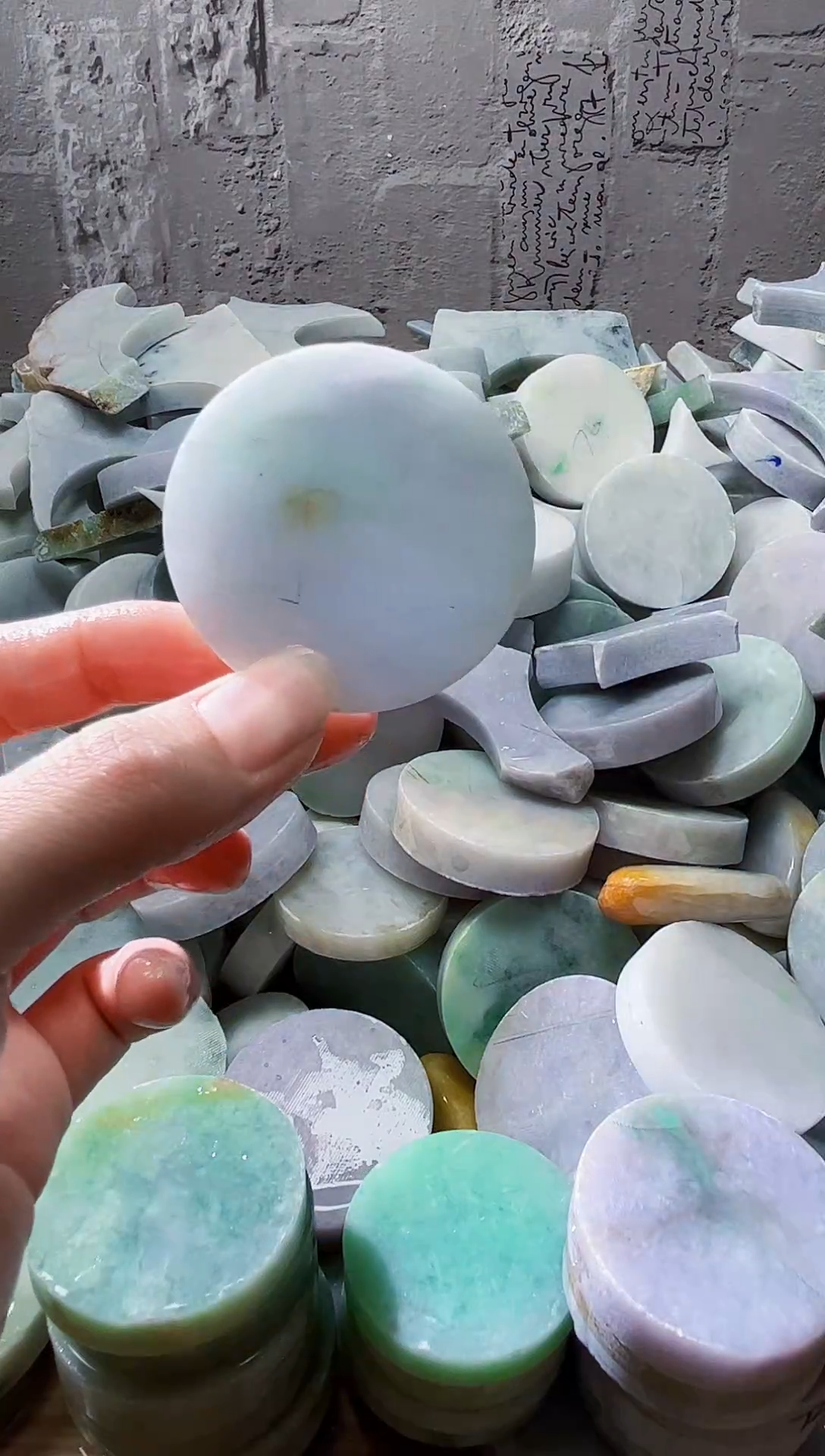 裸石翡翠天然翡翠A货玉 南 678