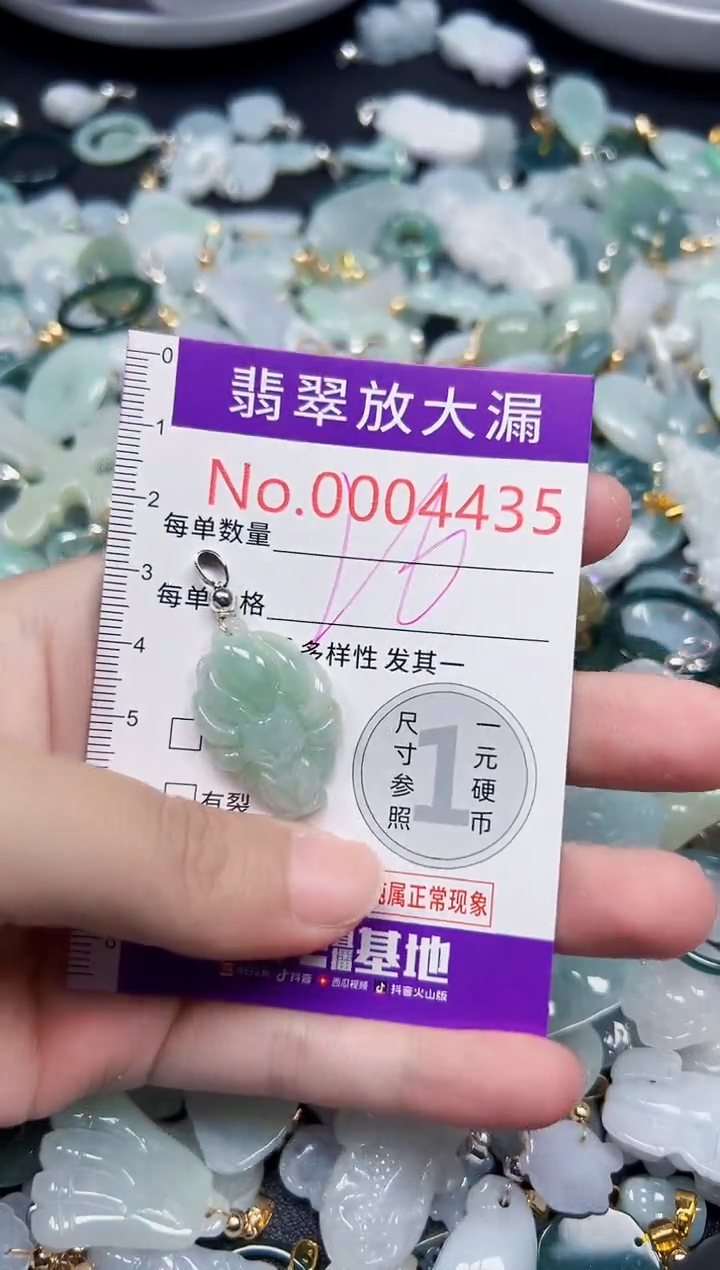 颈饰未镶嵌翡翠4435