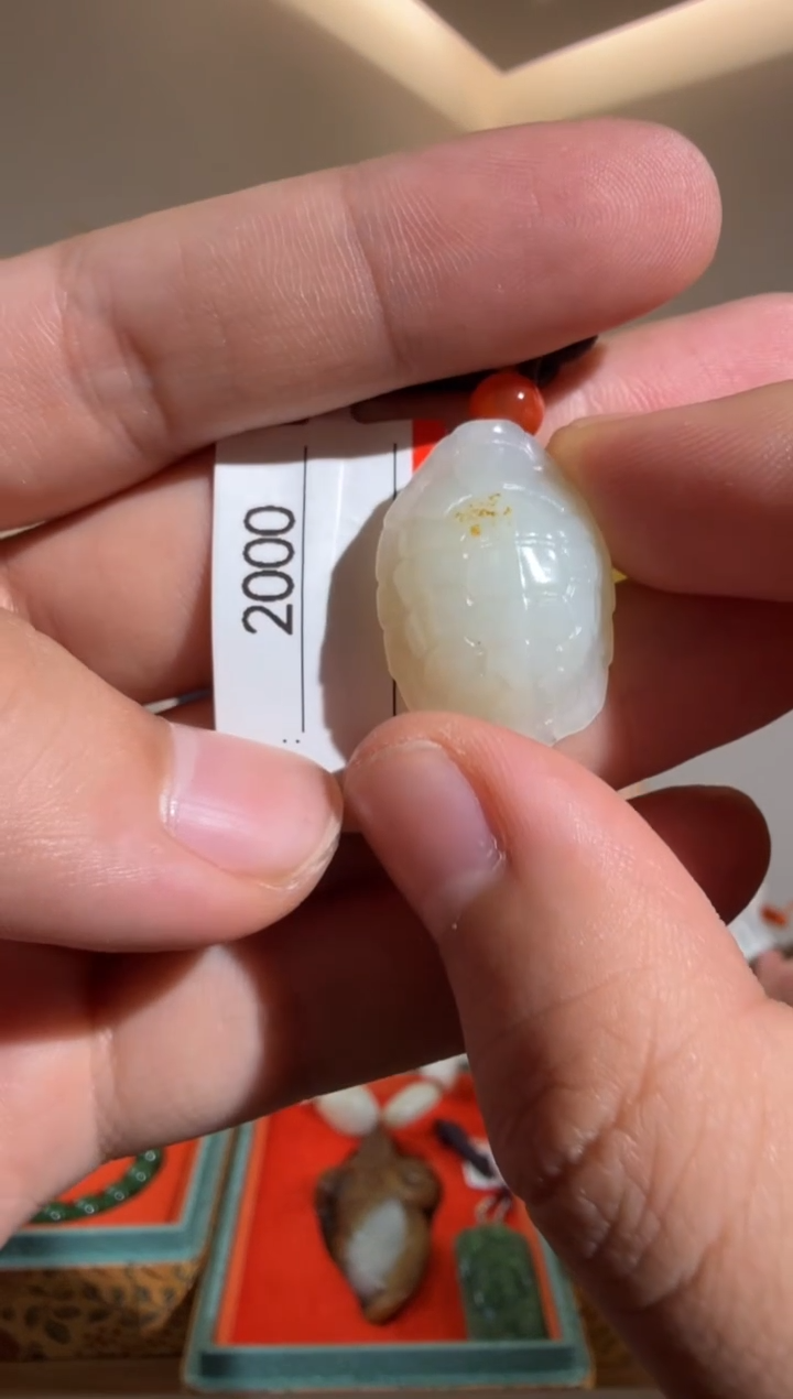 和田玉未镶嵌颈饰1