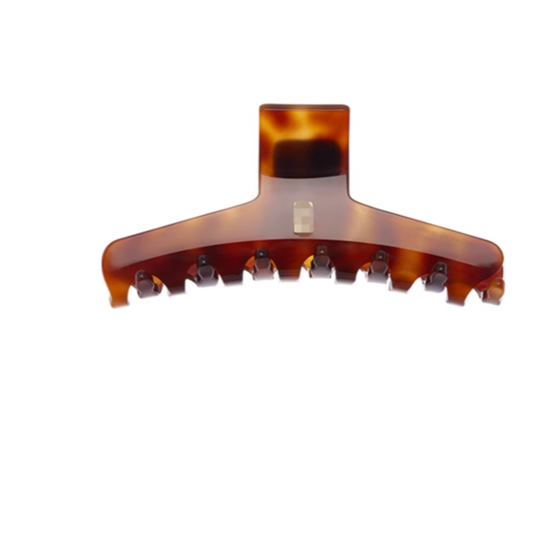 【揽季】【焦糖色克里希】A家2025爆款直角时尚力量感抓夹