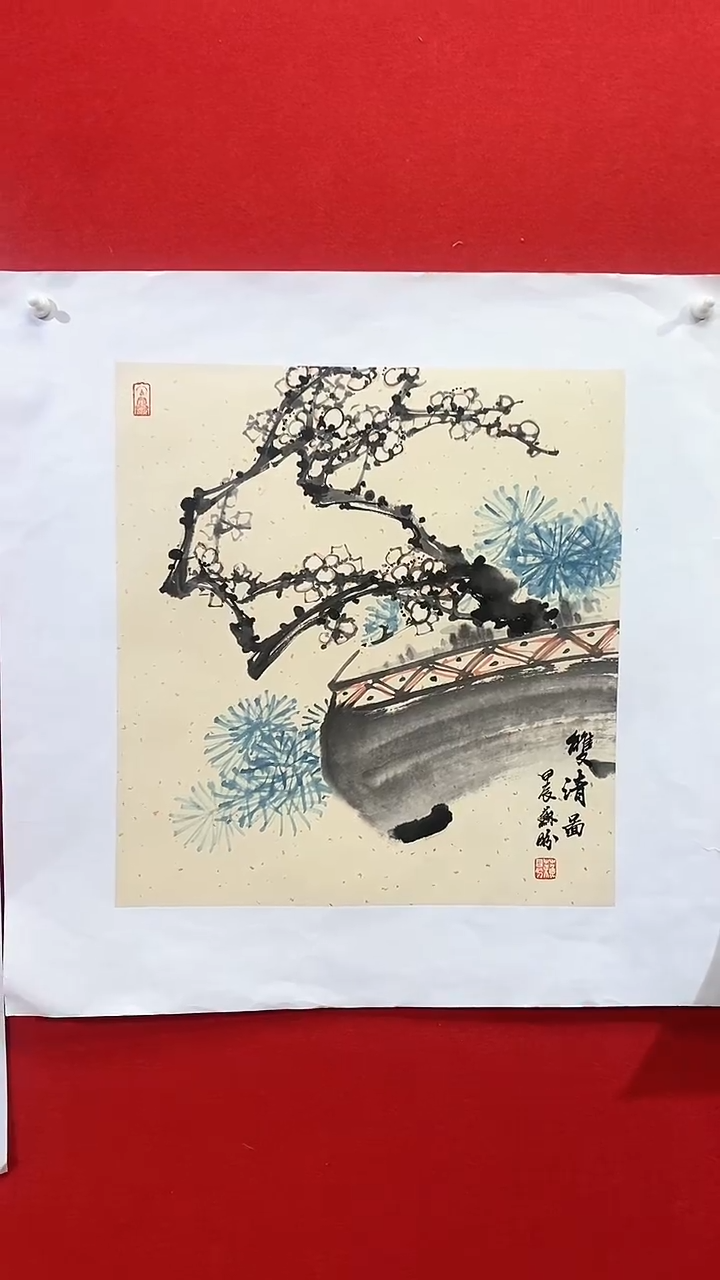 【闪购商品】国画sp292杰苏盼老师作品