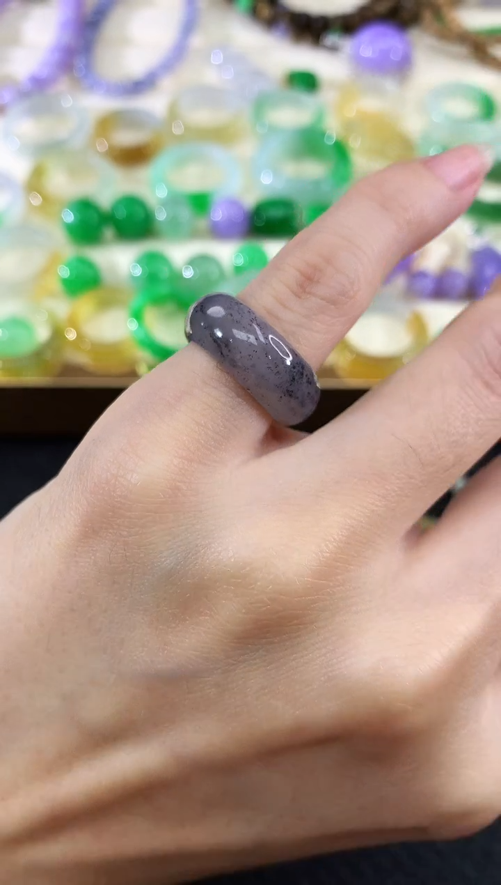 未镶嵌戒圈翡翠24|1500