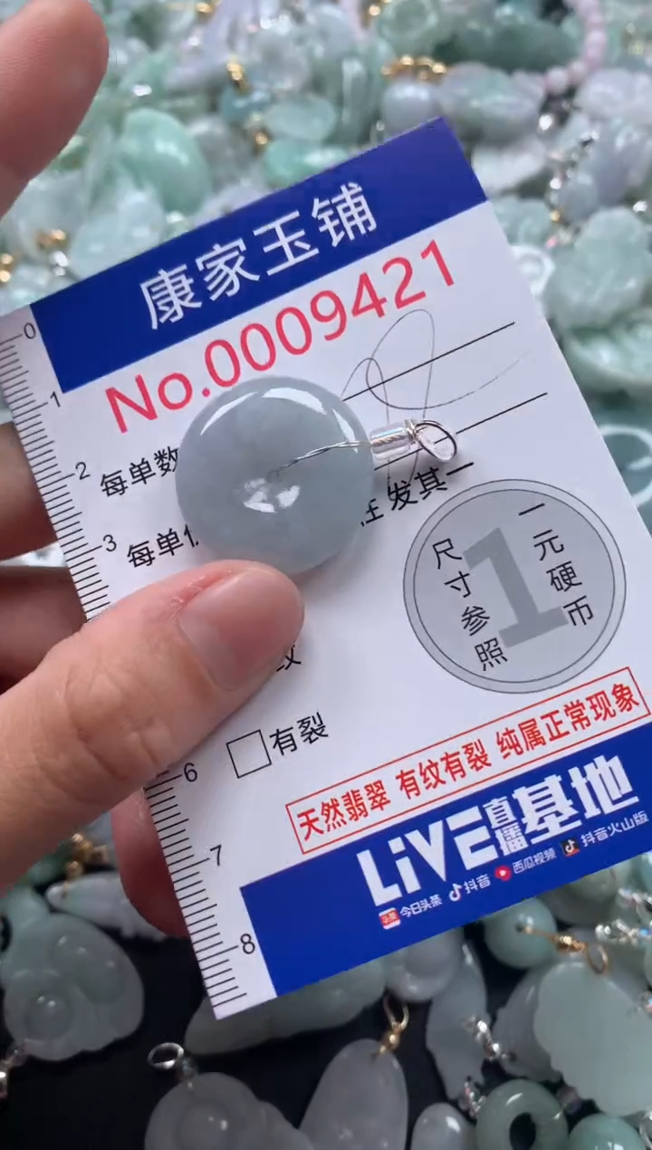 颈饰未镶嵌翡翠9421