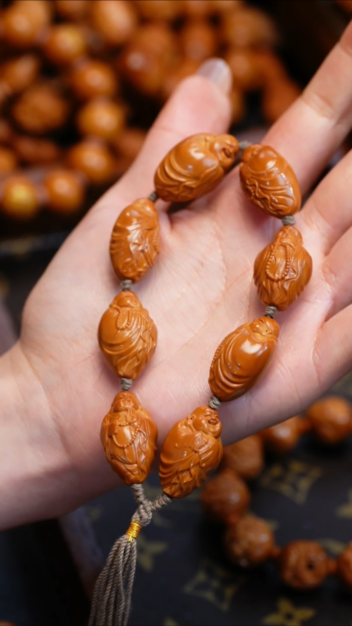 【闪购商品】橄榄核吊坠苏工橄榄核