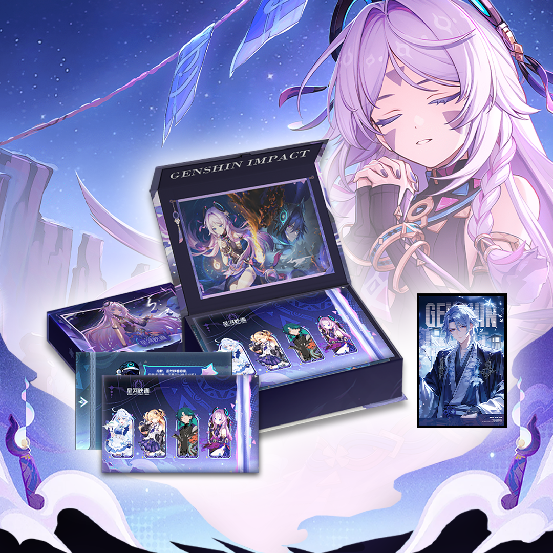 抹茶 羊毛【祈愿包】星河映画、秋叶原同人二创收藏色纸盲盒