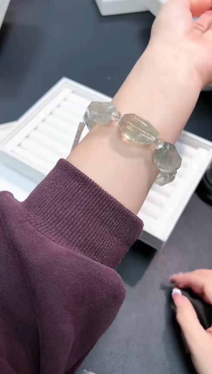 【闪购商品】水晶手串未镶嵌37D多样性发其一/1条默认微瑕