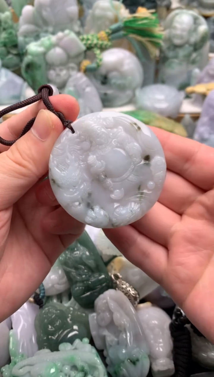 吊坠(不含链)未镶嵌翡翠1