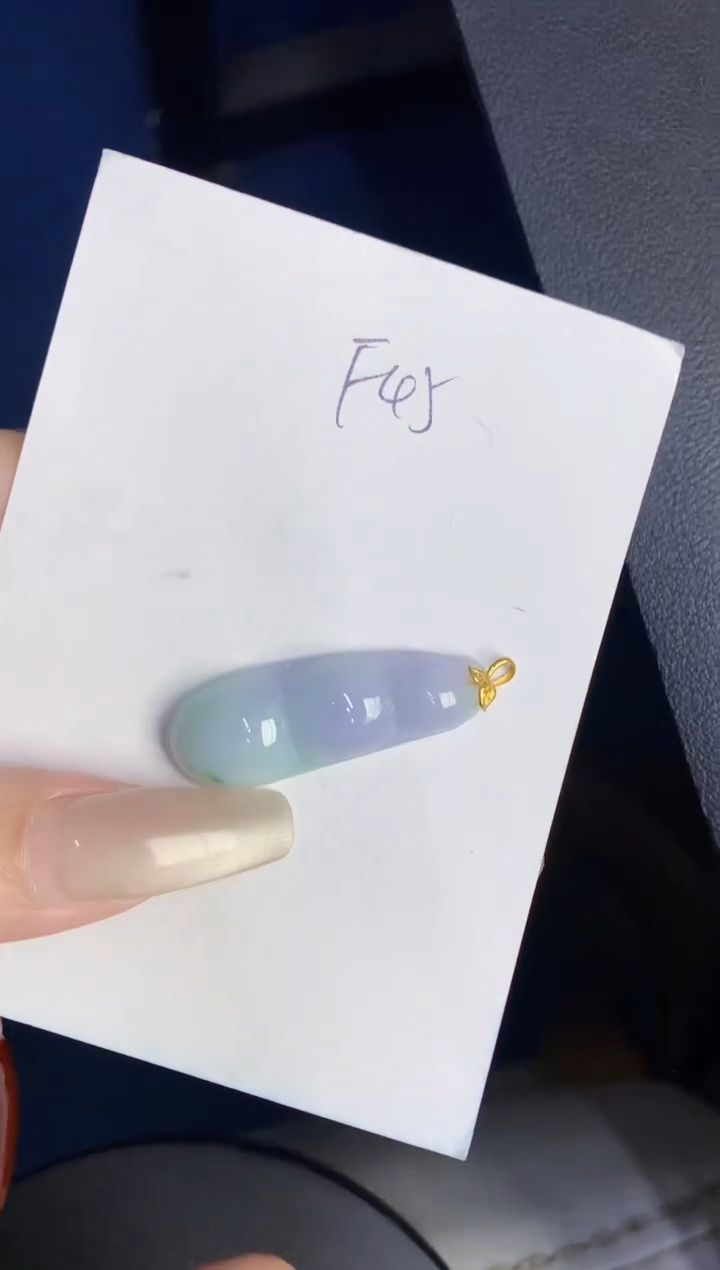 【闪购商品】翡翠颈饰18K金镶嵌00000000002