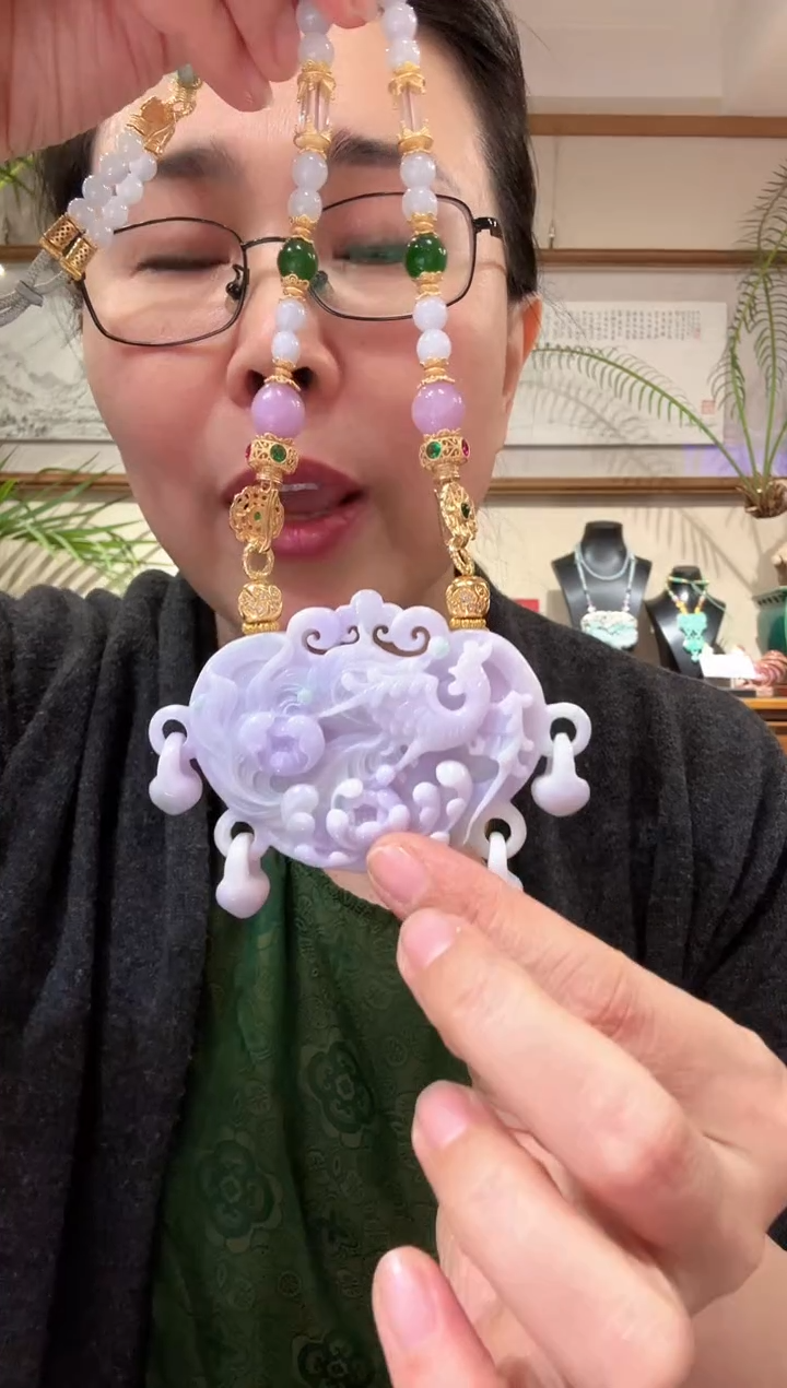 【闪购商品】翡翠颈饰未镶嵌国风