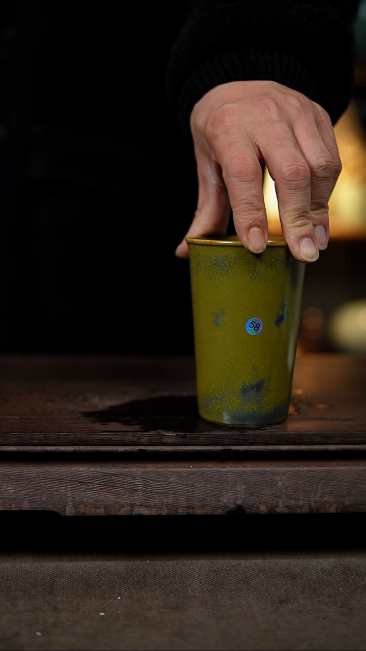 【闪购商品】杯茶叶末纯手工可乐杯58