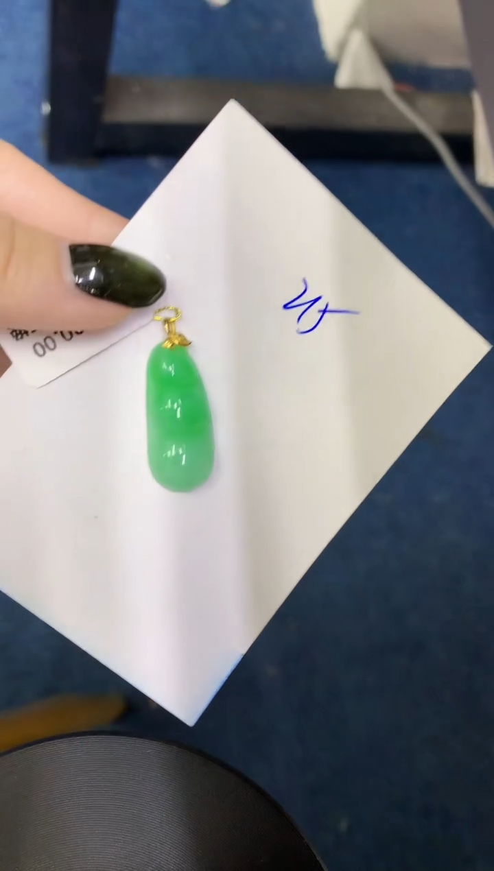 【闪购商品】翡翠颈饰18K金镶嵌000000000