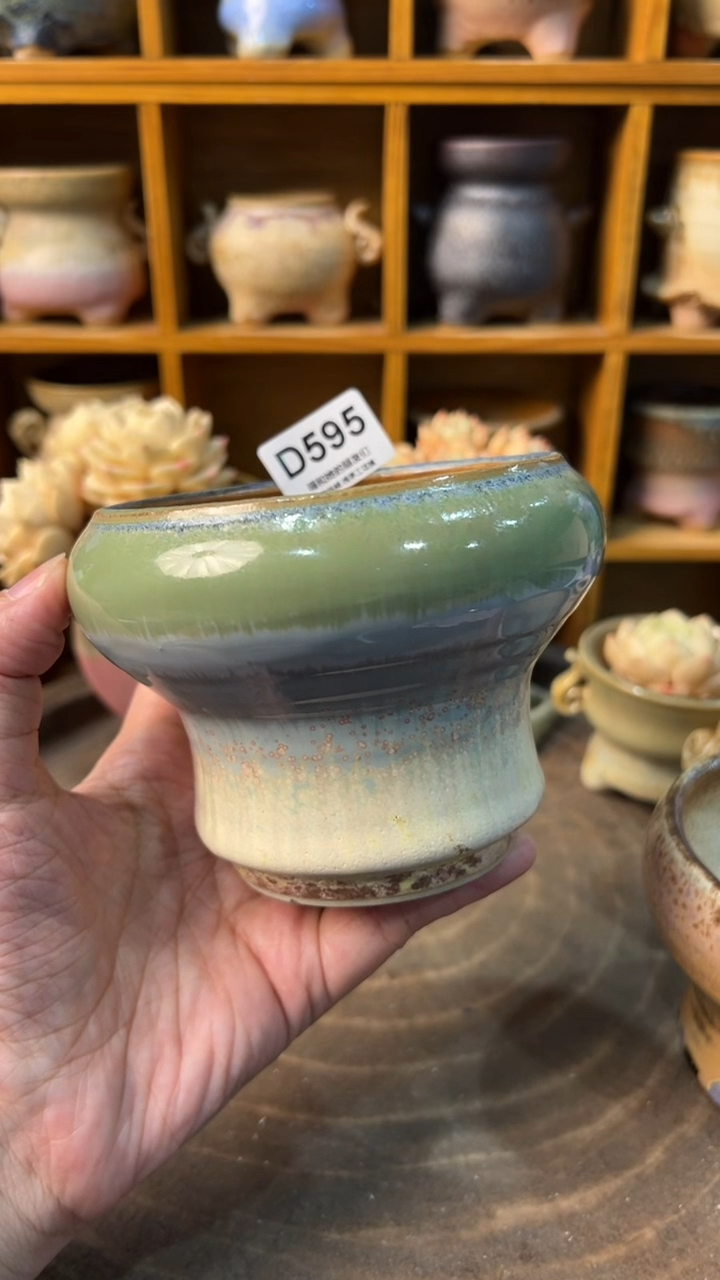 595 内口9【喵喵推荐手工盆】