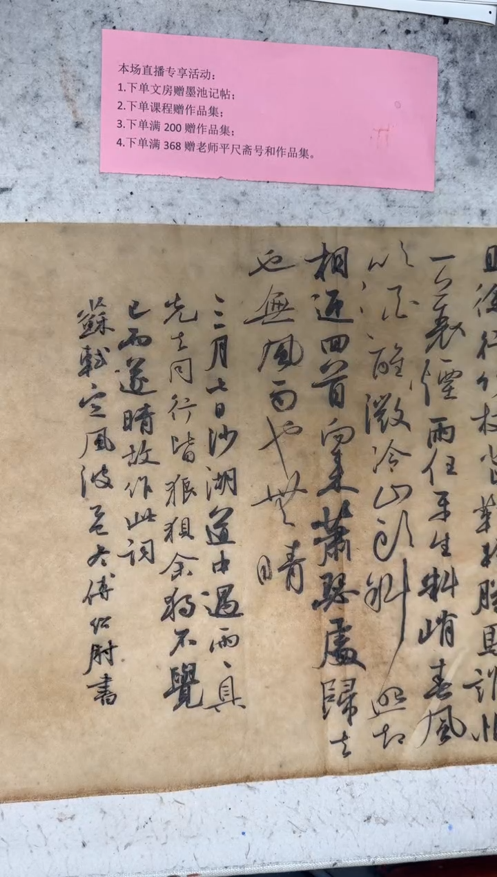 书法九思创作精品  苏轼 定风波