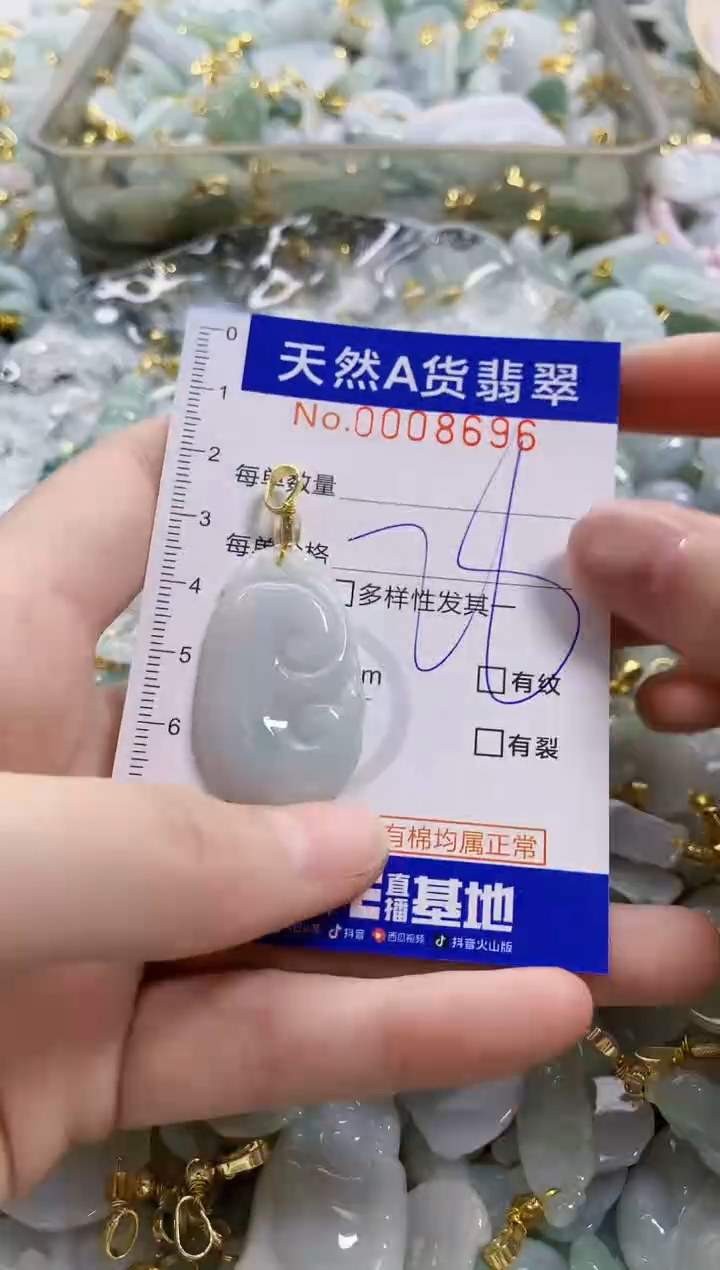 颈饰未镶嵌翡翠天然A货翡翠