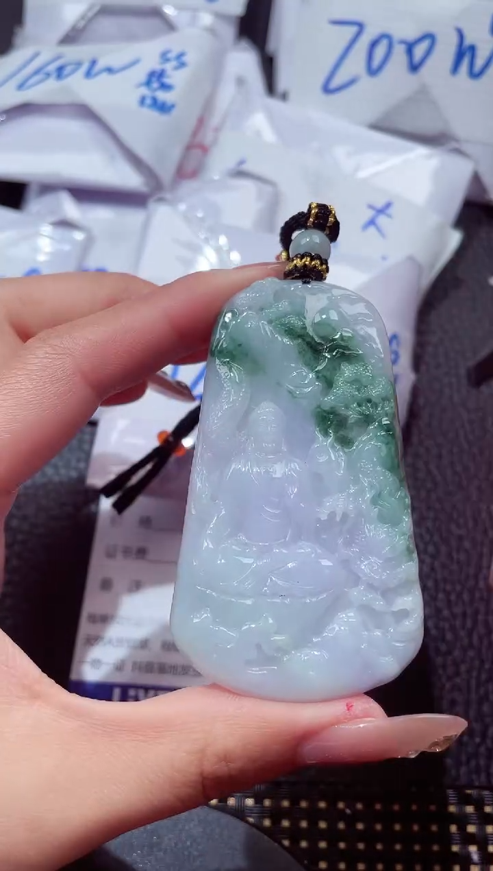 颈饰未镶嵌翡翠457