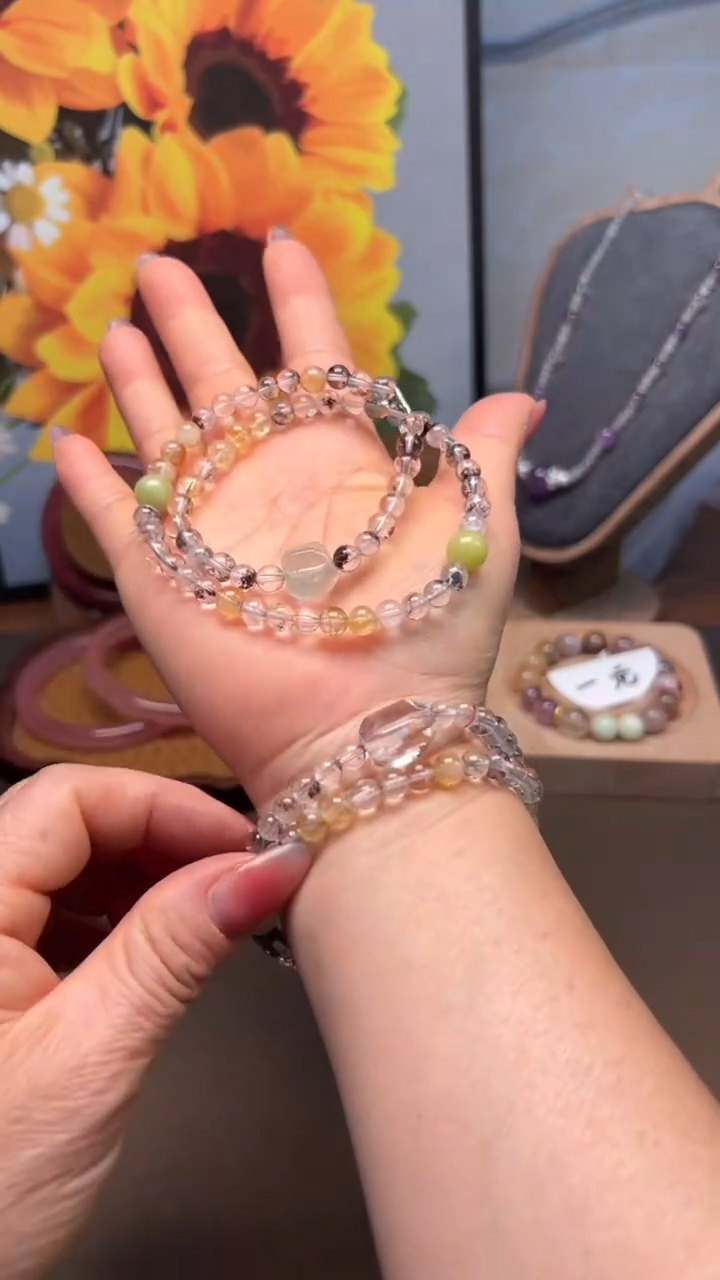 未镶嵌手链水晶1