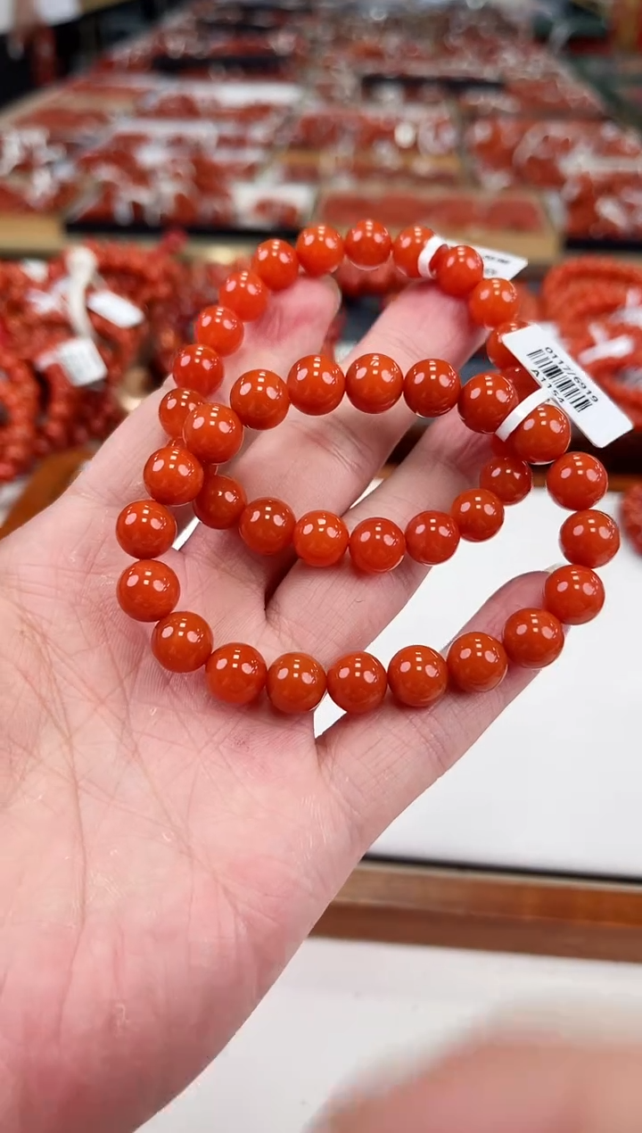 【闪购商品】南红玛瑙滴水洞手串9+未镶嵌（多样式发其一）