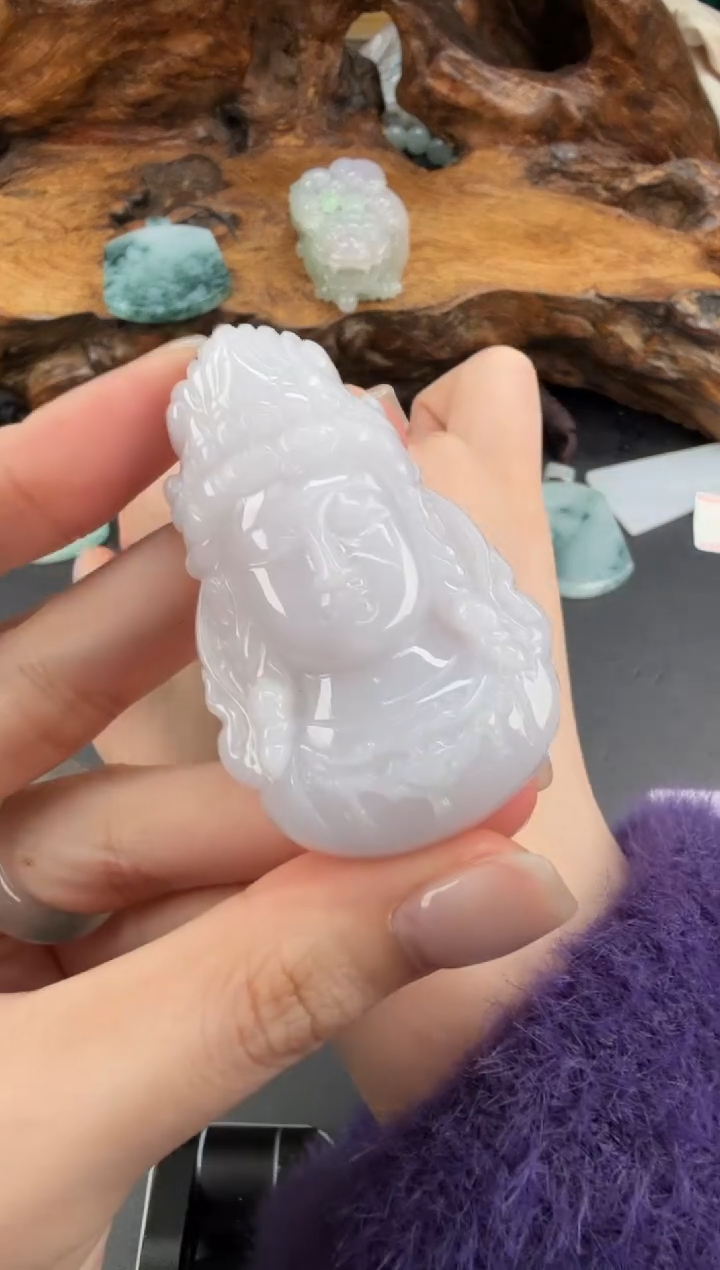 吊坠(不含链)未镶嵌翡翠翡翠饰品-293