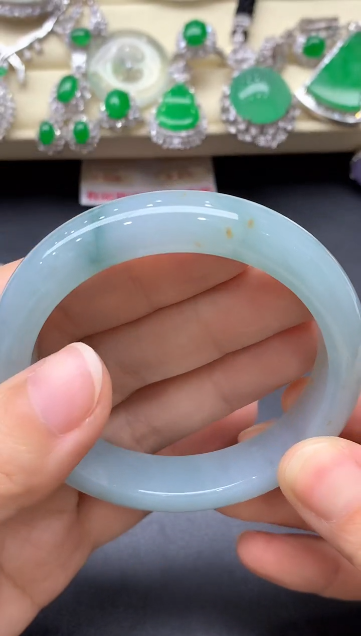 未镶嵌手镯翡翠653-中国好珍宝