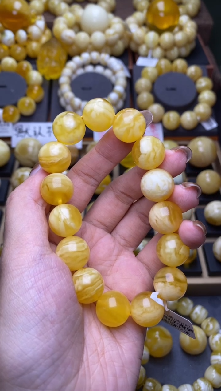 【闪购商品】琥珀裸石未镶嵌大小姐珠宝严选112
