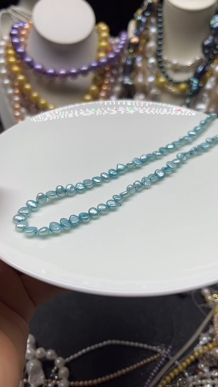 颈饰未镶嵌淡水珍珠人多人