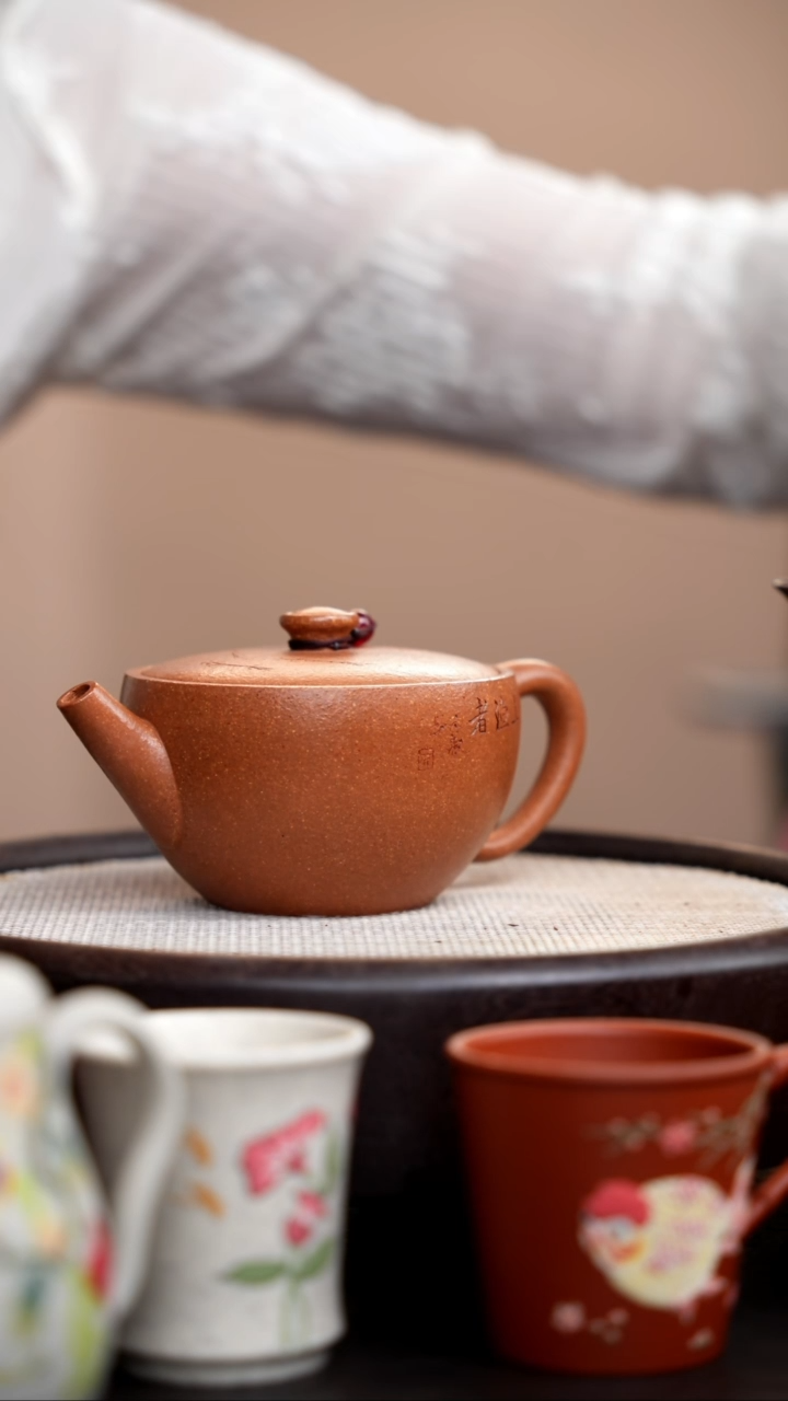 茶壶紫砂琥珀金砂大碗