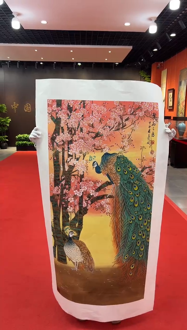 【闪购商品】国画道一老师亲笔绘画作品B65