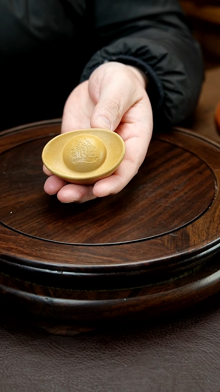 【闪购商品】紫砂茶宠紫砂元宝