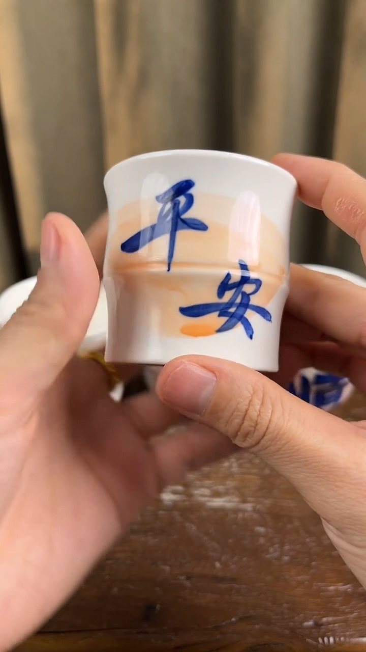 【闪购商品】摆件景德镇纯手绘创意陶瓷