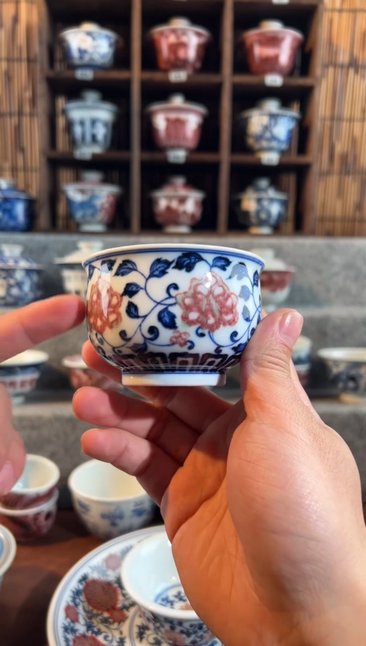 【闪购商品】395天禄言瓷手绘茶具