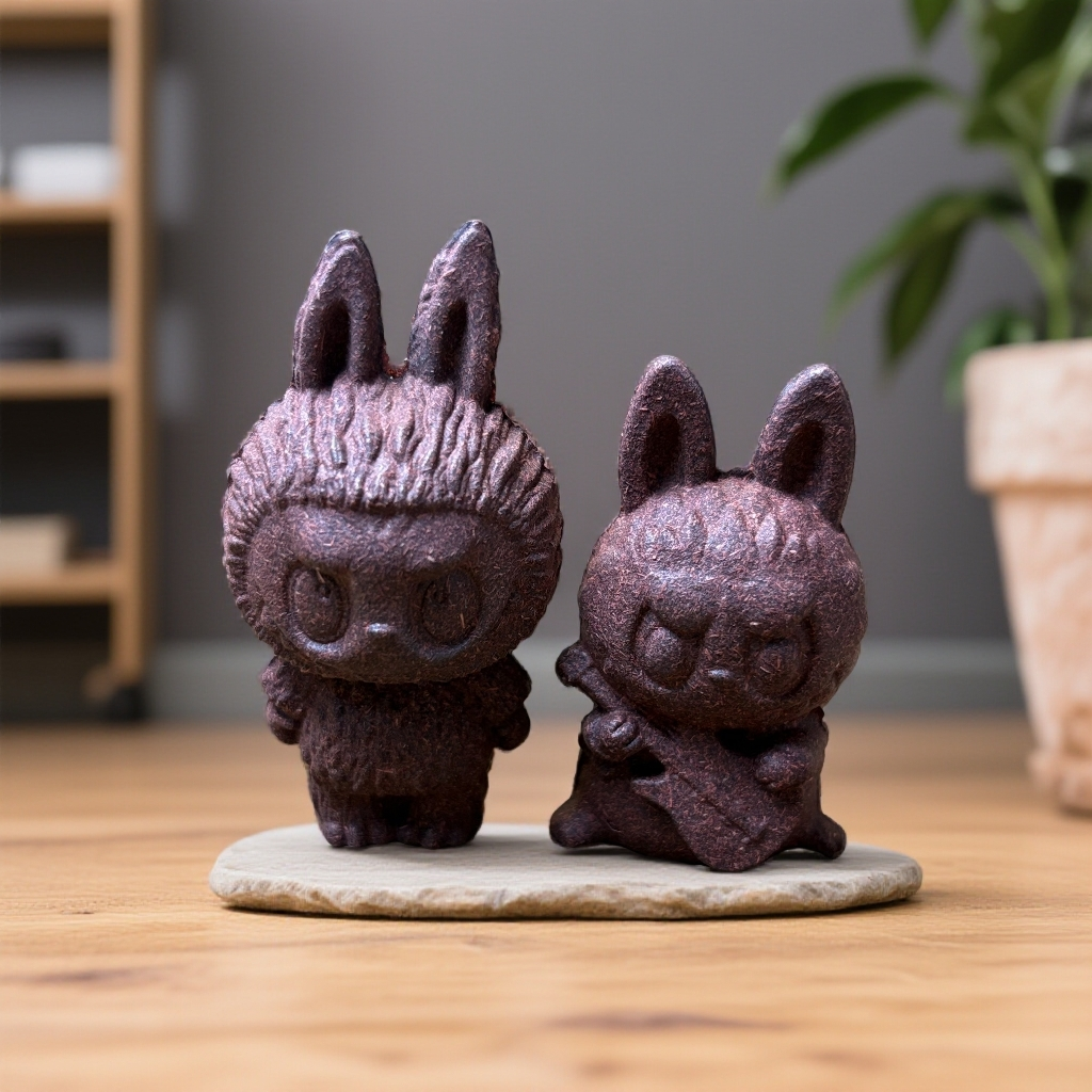 合香摆件  香塑  拉布布  大四合