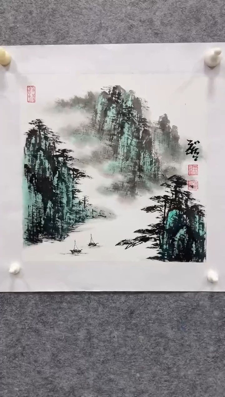 【闪购商品】国画张一哲老师国画作品3