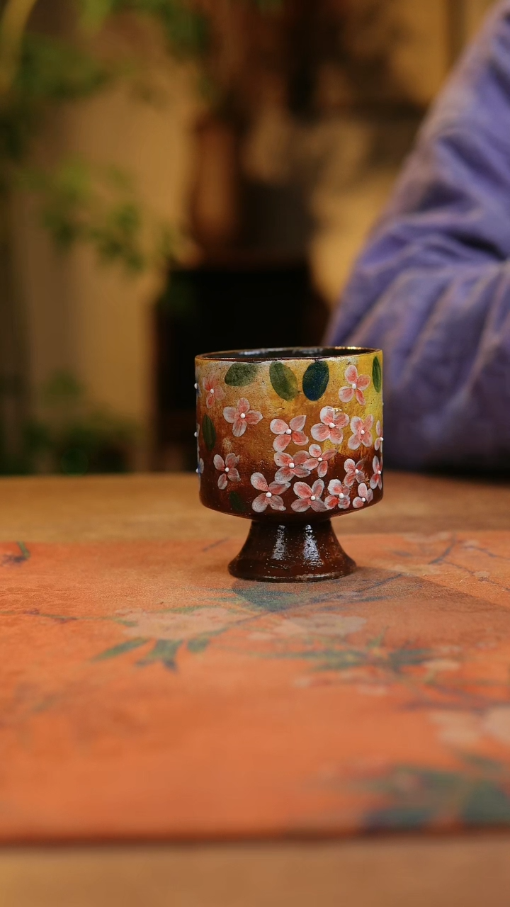 【闪购商品】瓷片1820景德镇手工手绘釉下彩高温瓷