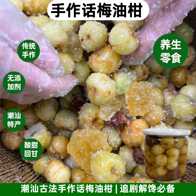 【潮汕手工腌制油柑】话梅油柑 酸酸甜甜解腻开胃水果零食
