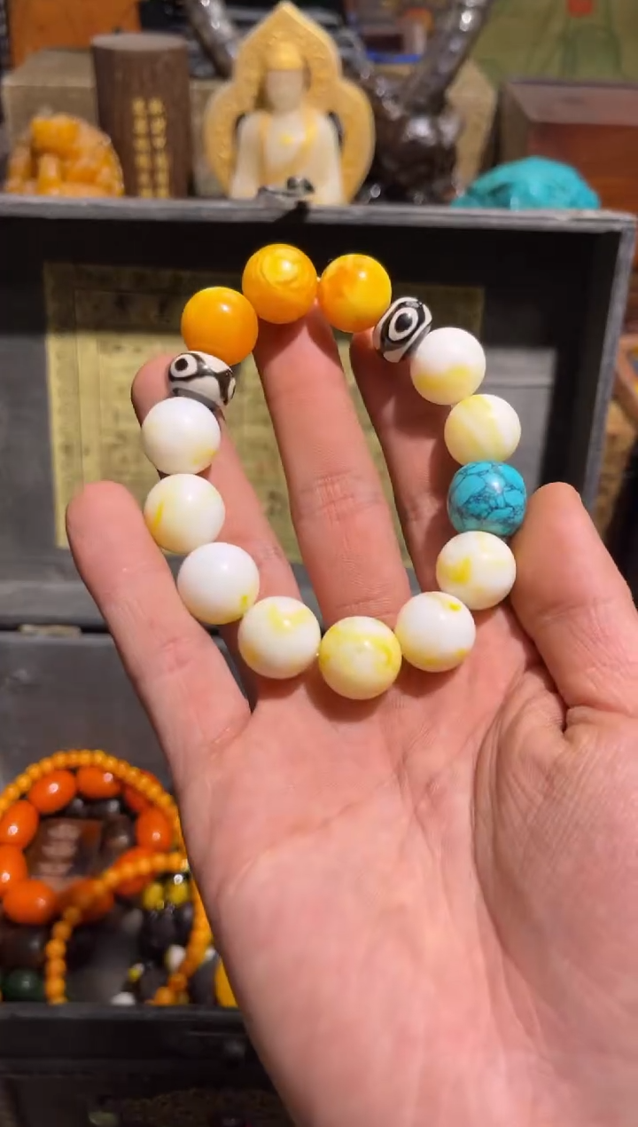 【闪购商品】蜜蜡手链未镶嵌97羊羊羊羊羊羊羊羊