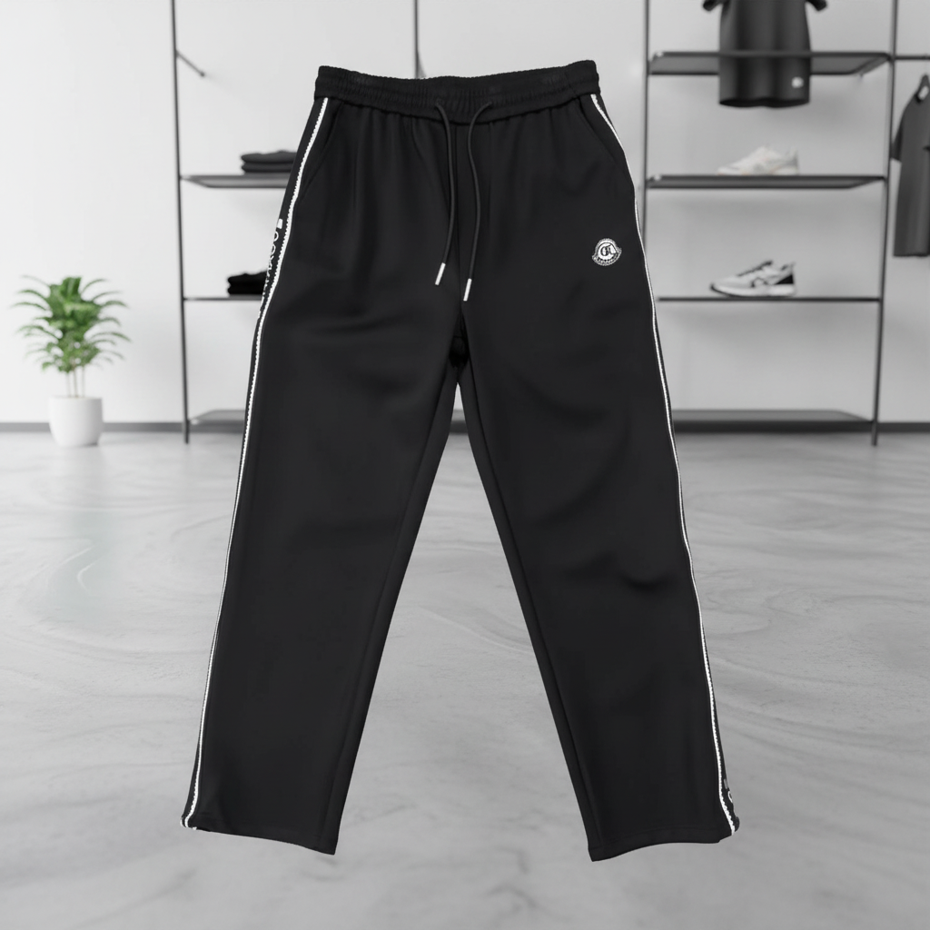 9005轻奢裤子男时尚百搭潮流男裤直筒弹力冬款休闲裤