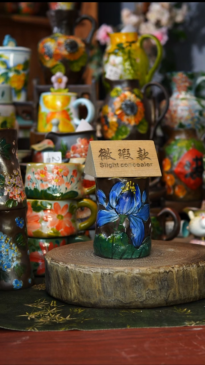 陶瓷53景德镇手工手绘釉下彩