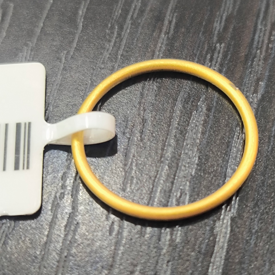 【莹莹专享】足金999投资金 素圈 ZP 0.29 #12