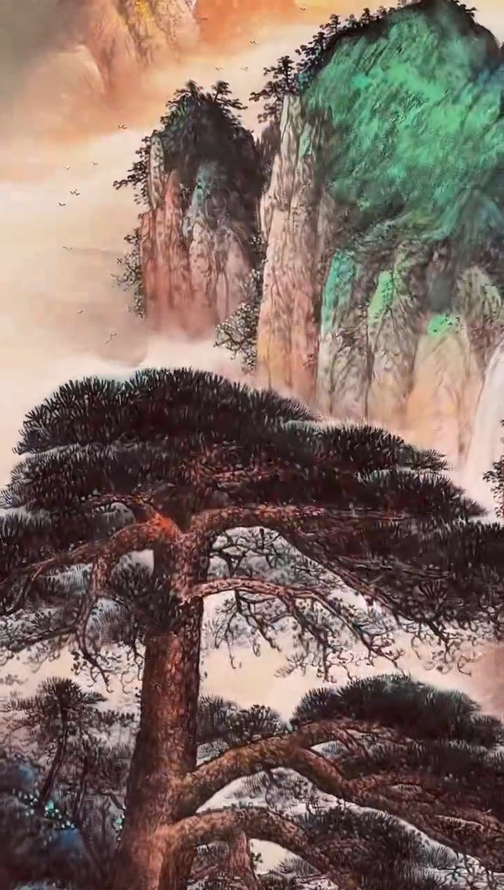 国画周建真老师绘画作品1-39