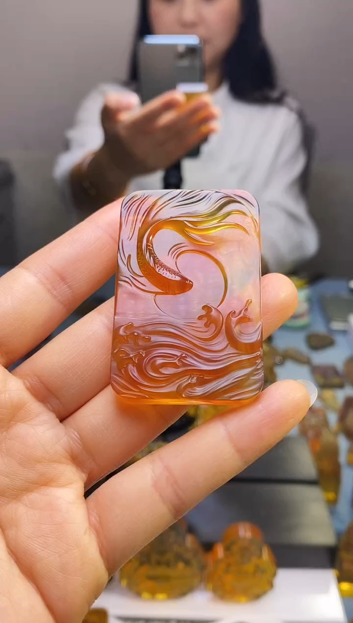 【闪购商品】琥珀颈饰未镶嵌SN3-31（如鱼得水）